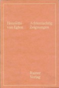 Egten Achtentachtig Zeignungen