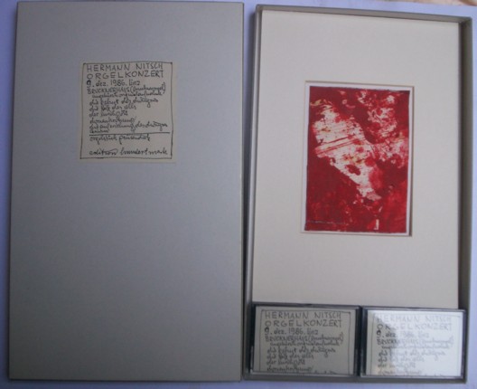 Nitsch Orgelkonzert 9.Dez. 1986 Linz