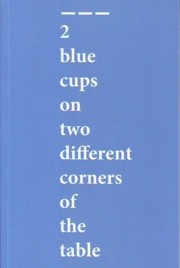 Ben Shimon 2 Blue Cups On Two Different Corners Of The
        Table.bmp