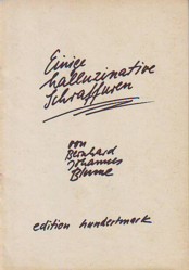 Blume Einige Halluzinative Schraffuren