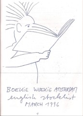 Boekie Woekie Amsterdam English Stocklist March
                1996.jpg