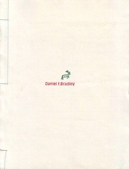 Bradley Daniel
        F.Bradley