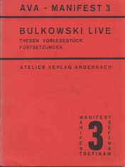 Bulkowskie
          Bulkowski Live, AVA - Manifest 3