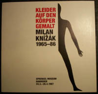 Knizak Kleider auf den Krper gemalt