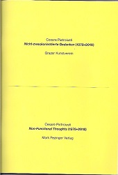 Pietroiusti Non-Functional Thoughts 1978-2018