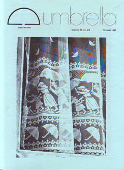 Umbrella Volume 20 No 3 4 October 1997