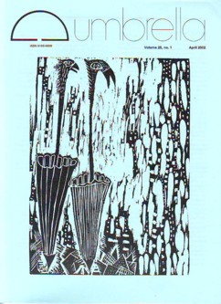 Umbrella Volume 25 No 1 April 2002