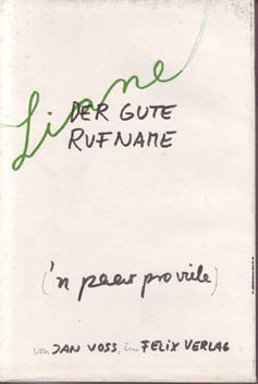 Voss Der Gute
      Rufname