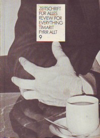 Zeitschrift
        Fur Alles Review For Everything Timarit Fyrir Allt Nr 9
        1986.JPG