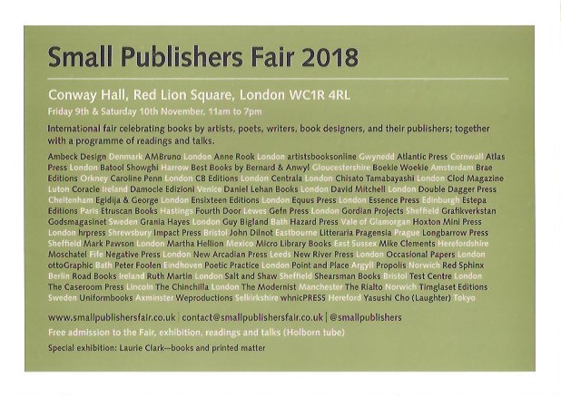 Small Publishers Fair 2018
